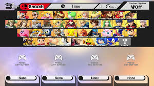 Play 20 vs matches or beat . Super Smash Bros On Twitter Here Is The Default Roster For Smashbros On Wiiu Http T Co Ppo2dyd3b1