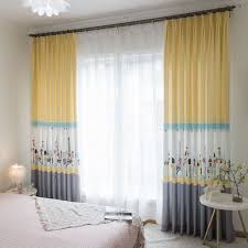 American Cartoon Curtain Insulated Wearproof Printed Curtain Printed Curtains Curtains Living Room Modern Stylish Curtains