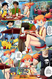 Pokemon Porno Misty Follando con Pikachu y Ash