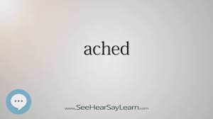 نتیجه جستجوی لغت [ached] در گوگل