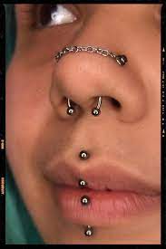 Facial Piercings In 2021 Facial Piercings Piercings Nose Piercing