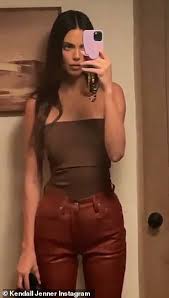 A discussion about the jab's effectiveness became a heated row after ms turner said young people should reject having the vaccine. Freedomroo Kendall Jenner Looks Serious As She Poses For Instagram Selfie In Strapless Top And Leather Pants Australiannewsreview
