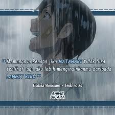 Pada bagian yang kelima, saya akan menunjukkan beberapa contoh yang masih terkait dengan kata kata lucu bahasa sunda namun tentang cinta. Hodaka Morishima Tenki No Ko Kata Kata Indah Motivasi Gambar Kehidupan