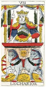 Madenie 1707 Dijon The Chariot Tarot Marseille Tarot Tarot