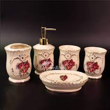 Canister bath collections bath mats bath rug set bath rugs bath runners bath sheet bath sheet set bath towel bath towel set bathroom accessories set bathroom tumbler bathroom wastebasket. Jednog Dana Kobasica Pokretacka Snaga Rose Bathroom Accessories Druyogawithsuecheese Com