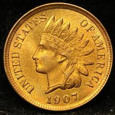 1907 Indian Head Cent Valuable Coins Coin Worth Penny Coin