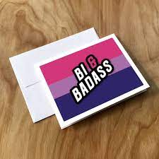 Bisexual Encouragement & Support Greeting Card BISX4CRD - Etsy