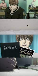 Light Yagami And Spiders Death Note Know Your Meme