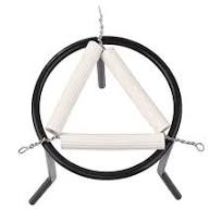 Laboratory Ceramic Clay Triangle with Wire Pipe Clay Triangle for  Supporting Heating Crucibles