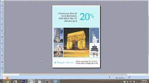 But on the flip side? How To Make A 2 Sided Layout On Publisher Microsoft Graphic Design Programs Youtube