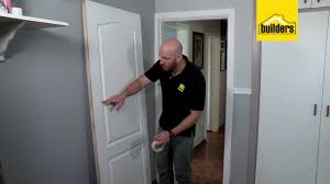 Check the rough opening make sure your door is going to fit into the opening. How To Hang A Door Youtube