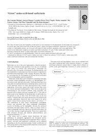 Pdf Amino Acid Based Surfactants