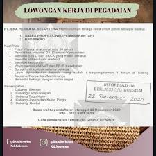 Lowongan kerja analis diploma d3 di kebumen jawa tengah februari 2021. Dinas Tenaga Kerja Dan Koperasi Usaha Kecil Dan Menengah