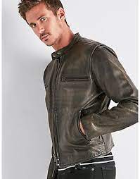 Leather Bonneville Jacket Lucky Brand Leather Jacket Men Jackets Leather