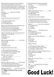 Present Continuous And Going To For Future Plans Exercises Pdf Future Tenses Exercises Will Be Going To And Present Continuous Tenses Exercises Future Tense Tenses