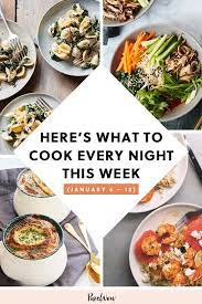 Here S What To Cook Every Night This Week January 6 12 Dinner Party Recipes Pork Recipes For Dinner Cooking