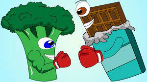 Nutrients are the nutritious components in foods that animals stock to survive and grow. Healthy Food Vs Junk Food Song Youtube