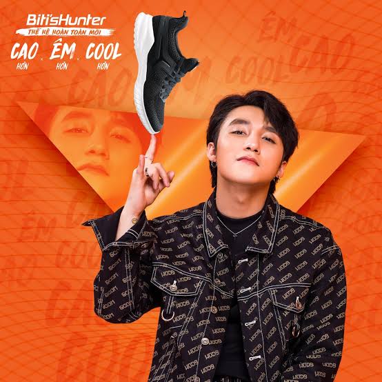 Đại sứ thương hiệu xuất hiện trong chiến dịch quảng bá giày Biti’s Hunter với hình ảnh trẻ trung và năng động
