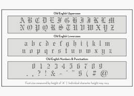 3 handwritten alphabet stencils by craft smart® · $14.99. Old English Font Alphabet Stencil Letter Stencils Stencils Online