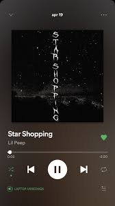 Star Shopping Lil Peep Lil Peep Lyrics Lil Peep Star Shopping Spotify Screenshot