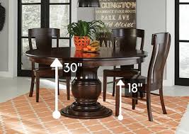 There's nothing worse than having legs wedged in without enough clearance. Standard Height Vs Counter Height Vs Bar Height Amish Dining Tables