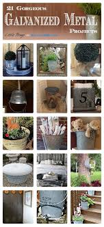 Little Brags Galvanized Metal Ideas Curated For Hometalk Galvanized Decor Galvanized Metal Metal Projects