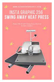 Insta Graphic 256 16 X 20 Swing Away Heat Press Heat Press Heat Heat Press Machine