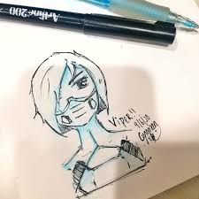 Drawing a game character's face without references would make this tutorial a dead end, therefore by choosing the appropriate ref, we strive to feel its mood and emotions, grasp its personality and reflect. Cynnman æ˜Ÿç†³ Sketch A Valorant Game Character Viper Facebook