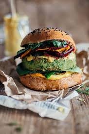 Monster Vegan Burger By Ellie Goulding And Jamie Oliver Recipe Vegan Burgers Veggie Burgers Recipe Veggie Burger
