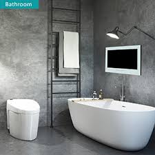 Perfekt geeignet für badezimmer, hotel, restaurant oder empfang. Haocrown Led Smart Tv Fur Badezimmer Ip66 Wasserdichter Android System Fernseher Mit Integriertem Wlan Amazon De Elektronik Foto