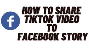 How To Share Tiktok Video To Facebook Story How To Share Tiktok To Facebook Story Youtube