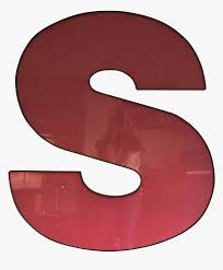 Original gesso paint and eye lashes. 1960s Vintage Graphic Wall Art Red Acrylic Letter S Hd Png Download Transparent Png Image Pngitem