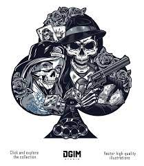 60 Chicano Vector Designs Chicano Tattoo Tattoo Templates Chicano Tattoos Sleeve Standing on guard chicano style tattoo art and lettering. 60 chicano vector designs chicano