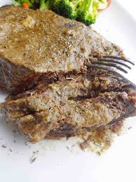 London Broil Crock Pot Recipe With Built In Gravy Recipe London Broil Crock Pot Recipe London Broil Recipes London Broil