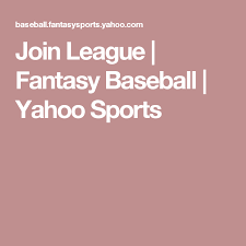 Yahoo fantasy baseball offers everything a serious competitor demands like custom league settings, real time stats and expert baseball analysis from the pros at yahoo sports. Join League Fantasy Baseball Yahoo Sports Fantasy Baseball Fantasy Football Yahoo