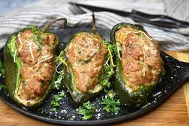 Add 2 cups water and stir to blend. Grilled Meatloaf Stuffed Peppers Souffle Bombay