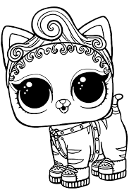 33 most popular palace pets coloring pages to print. Lol Pet Kitten Moore Coloring Page Free Printable Coloring Pages For Kids