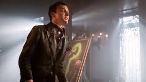 He (so far) doesn't have anything to do with how he looks in comic books. Gotham How The Riddler Got His Name Photos Debut