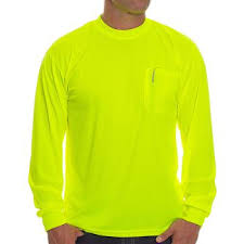 Get the best deals on dri fit shirts and save up to 70% off at poshmark now! Hi Viz Brand Long Sleeve Dri Fit T Shirts With Pocket Hi Viz Safety Wear High Visibility Apparel Store