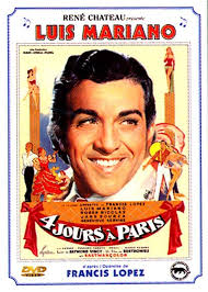 4 jours à Paris [Francia] [DVD]: Amazon.es: Luis Mariano, Roger Nicolas,  Jane Sourza, Geneviève Kervine, Darry Cowl, Andrex, Fernand Sardou, Gaston  Orbal, Gisèle Robert, André Berthomieu, Luis Mariano, Roger Nicolas:  Películas y