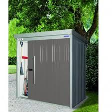 Abri De Jardin En Metal 7 06m Anthracite Kit D Ancrage X Metal Abri De Jardin Rangement Jardin Abri