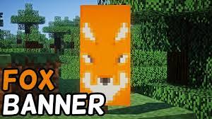 It's also good to know that when you breed a red fox and an arctic fox, you have a 50/50 chance of getting a fix kit of either color. How To Make A Fox Banner In Minecraft 1 16 Loom Crafting Youtube