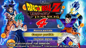 Budokai tenkaichi 3 on playstation 2. Dragon Ball Z Budokai Tenkaichi 4 V1 Android Psp Evolution Of Games