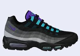 Nike Air Max 95 Black Grape Sneakernews Com Nike Air Max 95 Nike Air Max Sneakers Nike Air Max