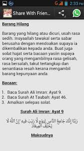 Diam dan bacalah doa kehilangan barang. Doa Keselamatan Diri Pour Android Telechargez L Apk