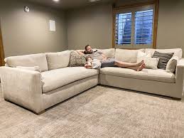 Extra deep sectional sofa canada; Introducing Our Future Theater Room And New Charly Sectional Chris Loves Julia