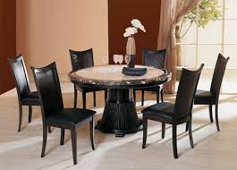 The dark, espresso finish pairs beautifully with the white tabletop, ensuring this table never goes out of style. 20 Marble Dining Tables Ideas Dining Table Marble Table And Chairs Dining Table