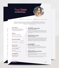 Easy To Customize Free Resume Template Give It Your Personal Unique Touch Change Resume Colors Fonts Resume Template Free Resume Design Resume Templates