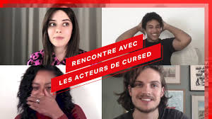 It tweeted, need weekend plans? Rencontre Avec Le Cast De Cursed La Rebelle Netflix France Youtube