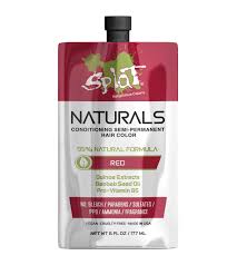 With summer comes, beautiful you must consider changing a fabulous new hair color. Amazon Com Splat Naturals Semi Permanent Red Hair Dye 100 Vegan Cruelty Free No Bleach Required Free Of Ammonia Ppd Parabens Sulfates 6 Oz Beauty